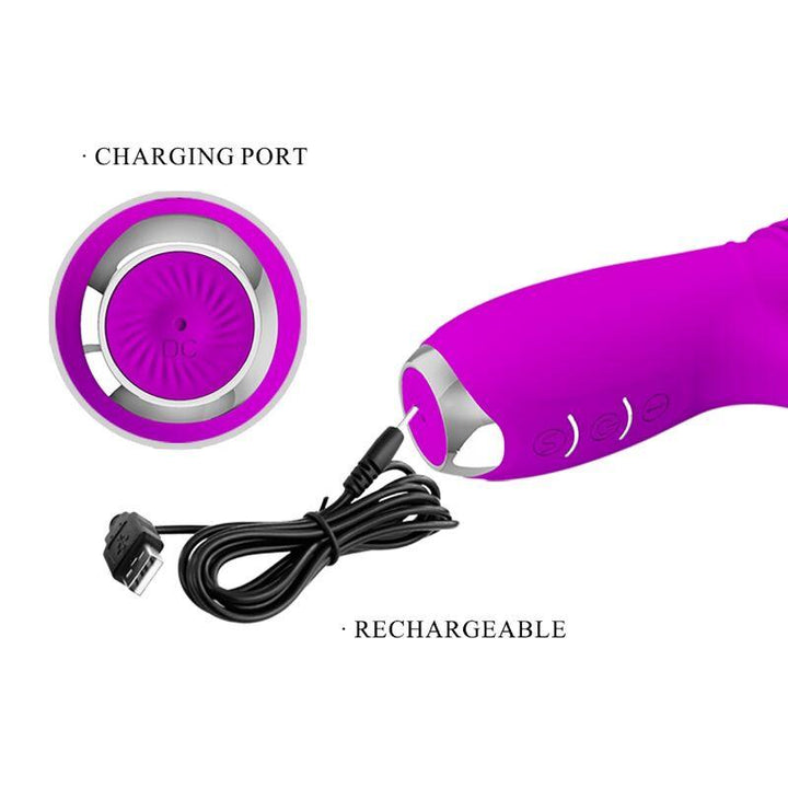 PRETTY LOVE - DOROTHY PURPLE WIEDERAUFLADBARER KANINCHENVIBRATOR - INTIM SPACE Online Sexshop