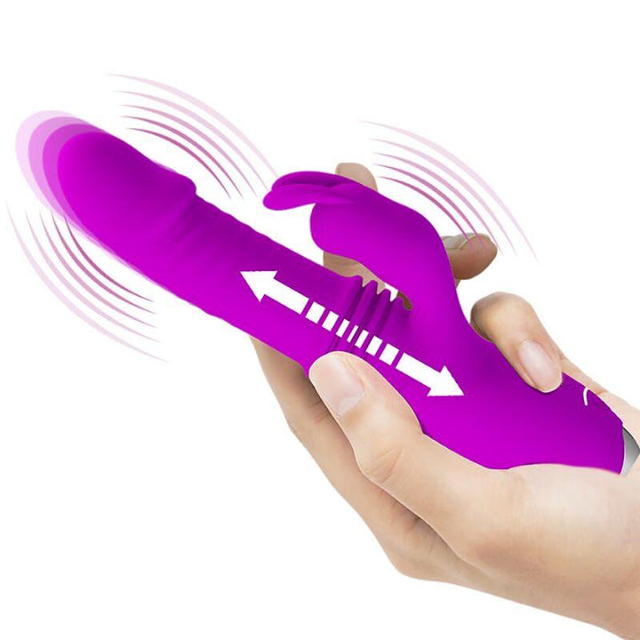 PRETTY LOVE - DOROTHY PURPLE WIEDERAUFLADBARER KANINCHENVIBRATOR - INTIM SPACE Online Sexshop