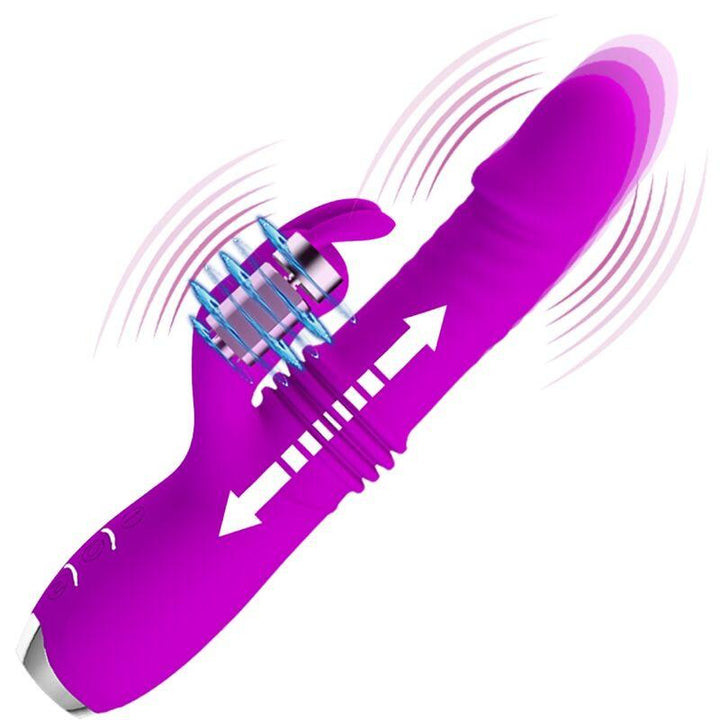 PRETTY LOVE - DOROTHY PURPLE WIEDERAUFLADBARER KANINCHENVIBRATOR - INTIM SPACE Online Sexshop