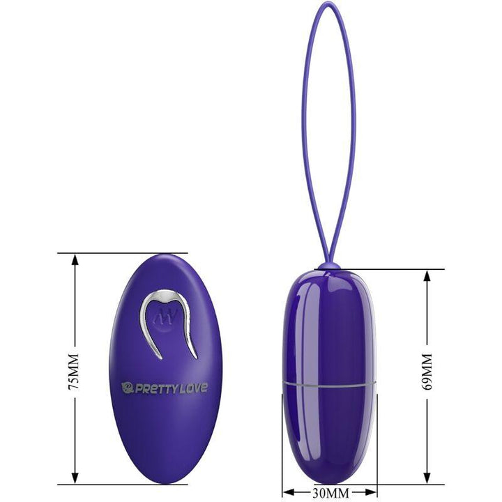 PRETTY LOVE - SELKIE YOUTH MINI VIBRIERENDES EI VIOLET FERNBEDIENUNG - INTIM SPACE Online Sexshop