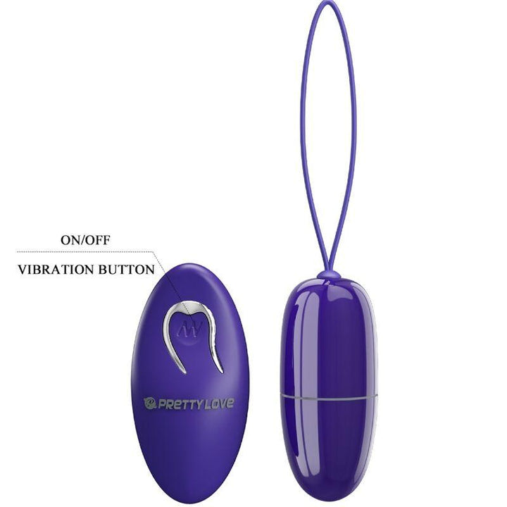 PRETTY LOVE - SELKIE YOUTH MINI VIBRIERENDES EI VIOLET FERNBEDIENUNG - INTIM SPACE Online Sexshop