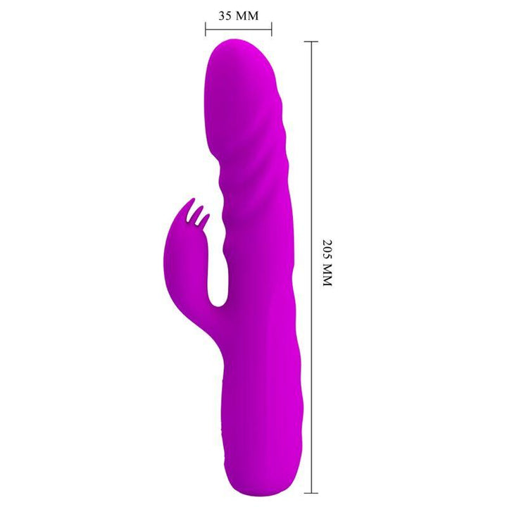 PRETTY LOVE - MELANIE PURPLE WIEDERAUFLADBARER KANINCHENVIBRATOR - INTIM SPACE Online Sexshop