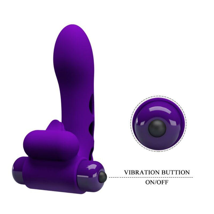 PRETTY LOVE - ORLANDO PURPLE VIBRATOR FINGERHÜLLE - INTIM SPACE Online Sexshop