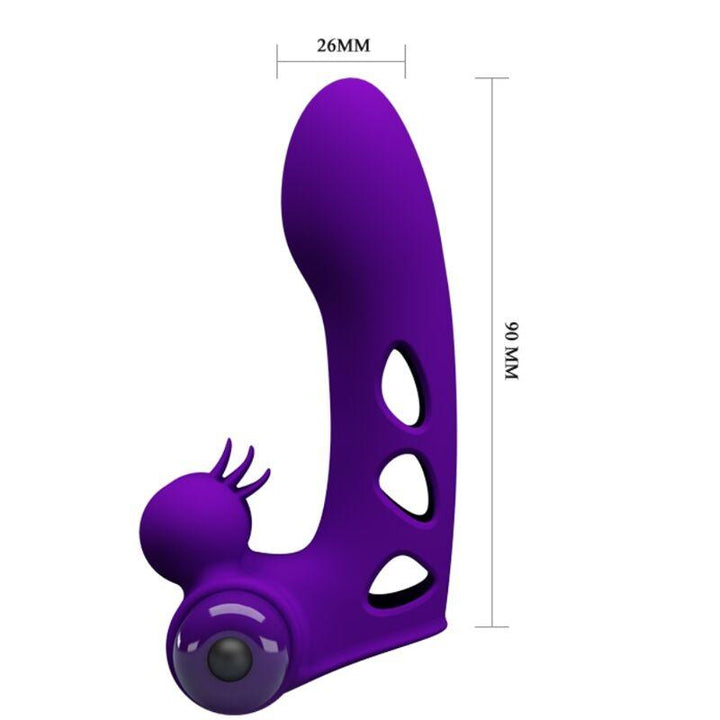 PRETTY LOVE - ORLANDO PURPLE VIBRATOR FINGERHÜLLE - INTIM SPACE Online Sexshop