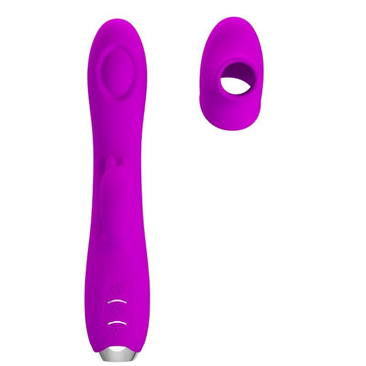 PRETTY LOVE - REGINA WIEDERAUFLADBARER VIBRATOR-SAUGER LILA - INTIM SPACE Online Sexshop