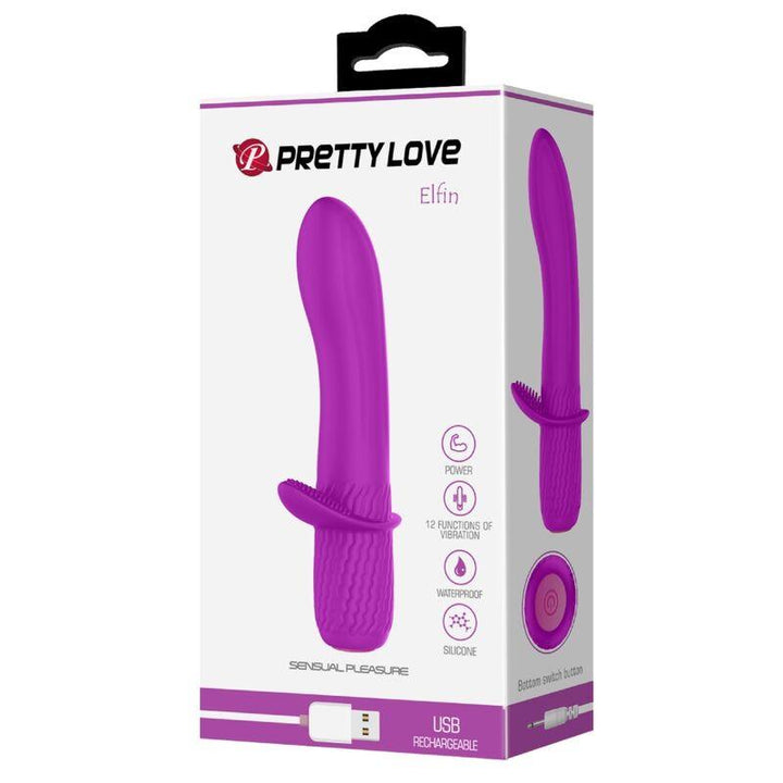 PRETTY LOVE - TROY PURPLE WIEDERAUFLADBARER VIBRATOR - INTIM SPACE Online Sexshop