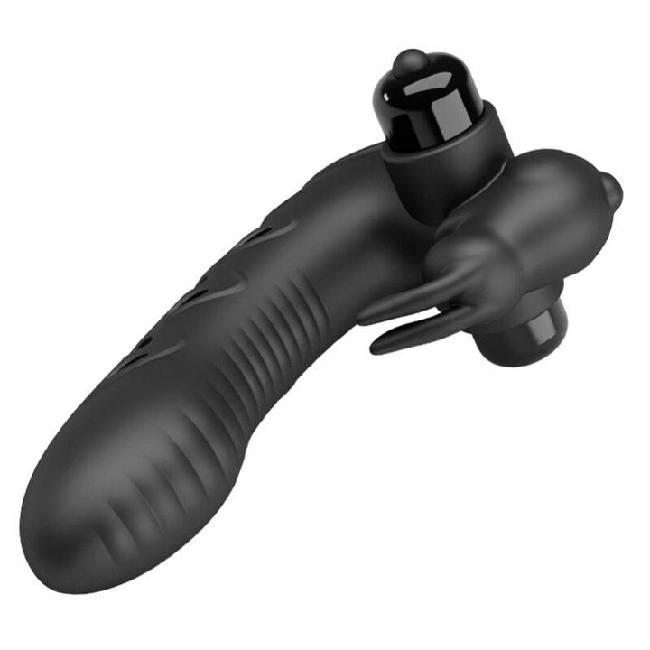 PRETTY LOVE - VANCE BLACK RABBIT VIBRATOR FINGERABDECKUNG - INTIM SPACE Online Sexshop