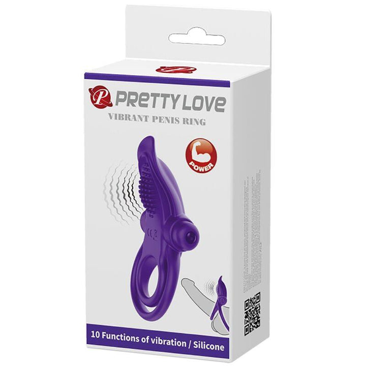 PRETTY LOVE - LILA VIBRIERENDER PENISRING - INTIM SPACE Online Sexshop