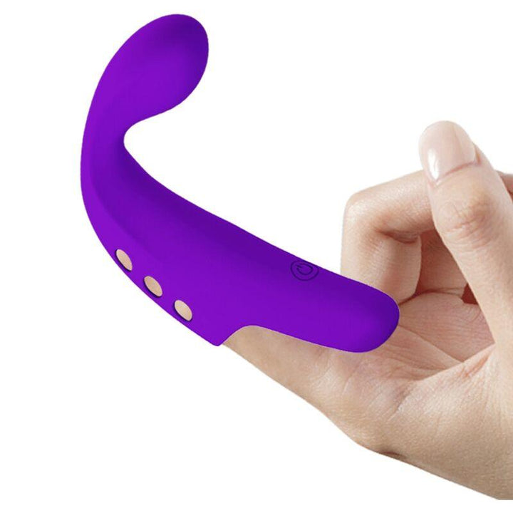 PRETTY LOVE - GORGON PURPLE WIEDERAUFLADBARER FINGERVIBRATOR - INTIM SPACE Online Sexshop