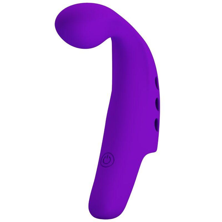 PRETTY LOVE - GORGON PURPLE WIEDERAUFLADBARER FINGERVIBRATOR - INTIM SPACE Online Sexshop