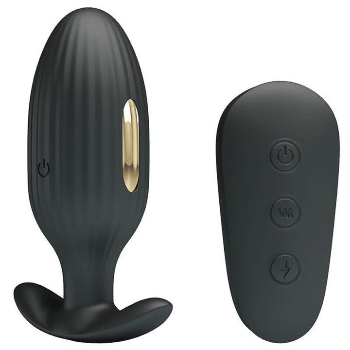 PRETTY LOVE - KELLY PLUG ANAL WIEDERAUFLADBARER VIBRATOR SCHWARZ - INTIM SPACE Online Sexshop