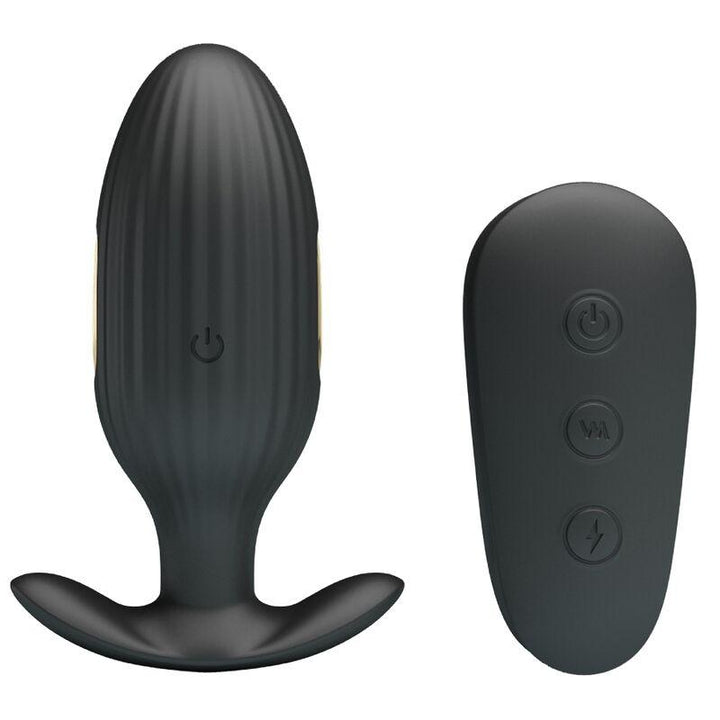 PRETTY LOVE - KELLY PLUG ANAL WIEDERAUFLADBARER VIBRATOR SCHWARZ - INTIM SPACE Online Sexshop