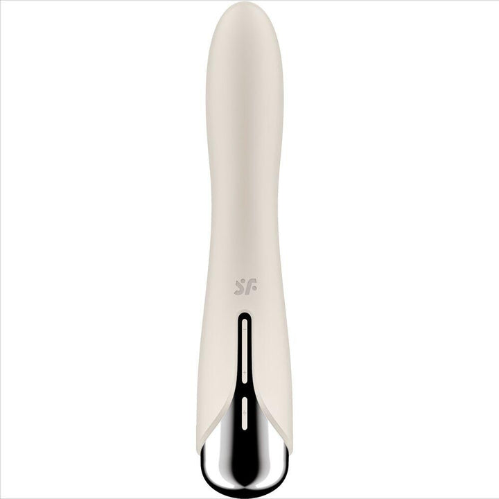 SATISFYER - SPINNING VIBE - G-SPOT BEIGE ROTATOR VIBRATOR - INTIM SPACE Online Sexshop