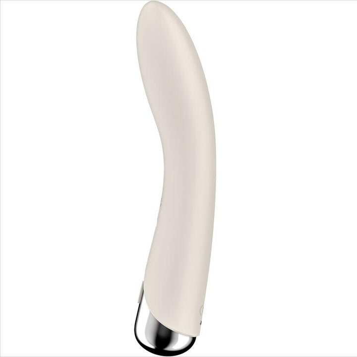 SATISFYER - SPINNING VIBE - G-SPOT BEIGE ROTATOR VIBRATOR - INTIM SPACE Online Sexshop