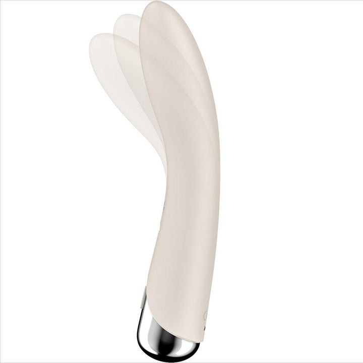 SATISFYER - SPINNING VIBE - G-SPOT BEIGE ROTATOR VIBRATOR - INTIM SPACE Online Sexshop