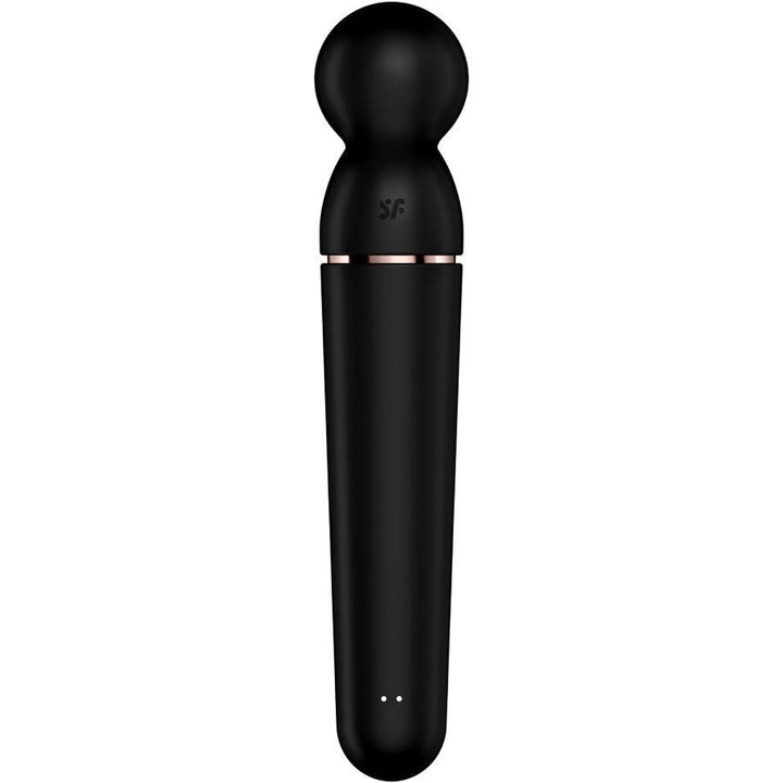 SATISFYER - PLANET WAND-ER VIBRATOR MASSAGER SCHWARZ - INTIM SPACE Online Sexshop