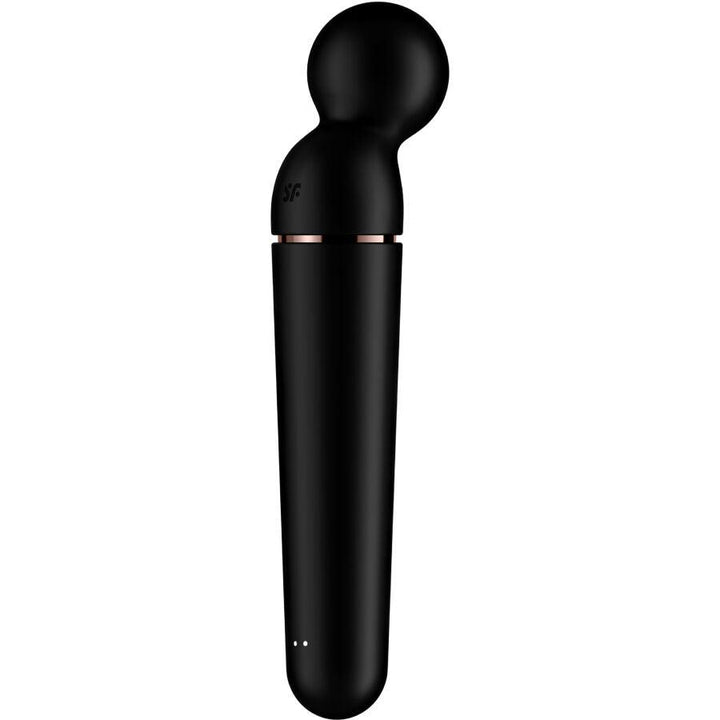 SATISFYER - PLANET WAND-ER VIBRATOR MASSAGER SCHWARZ - INTIM SPACE Online Sexshop