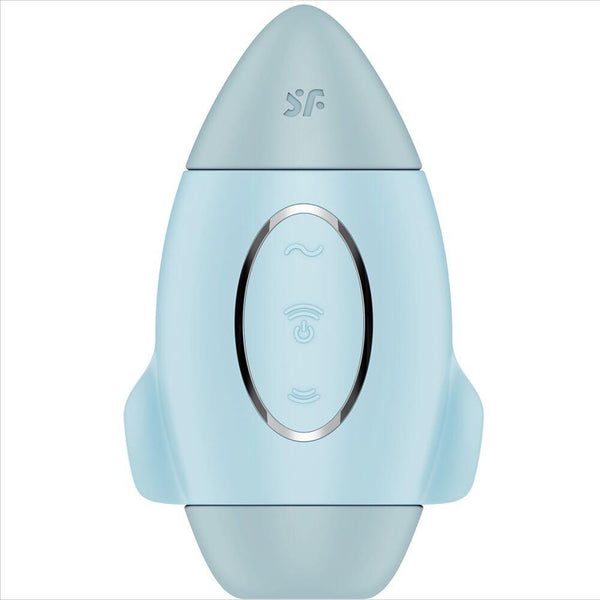 SATISFYER - MISSION CONTROL BLAUER KLEINER DOPPELIMPULS VIBRATOR - INTIM SPACE Online Sexshop