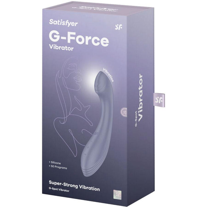 SATISFYER - G-FORCE VIBRATOR STIMULATOR G-SPOT VIOLETT - INTIM SPACE Online Sexshop