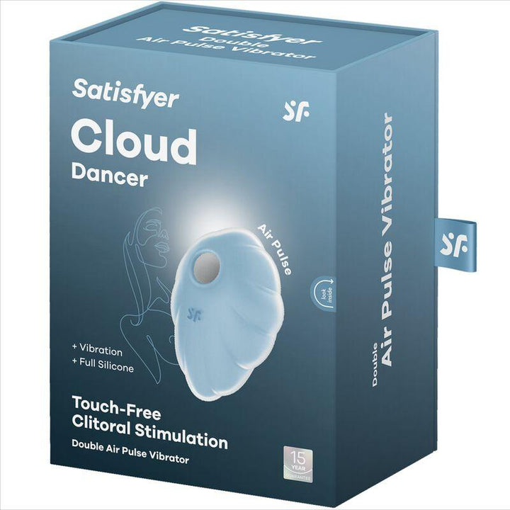 SATISFYER - CLOUD DANCER BLUE AIR PULSE VIBRATOR - INTIM SPACE Online Sexshop