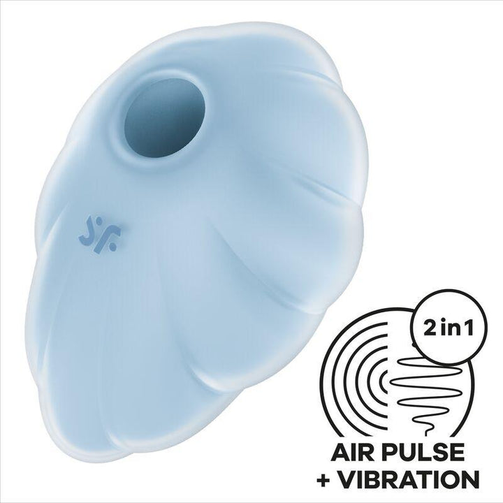 SATISFYER - CLOUD DANCER BLUE AIR PULSE VIBRATOR - INTIM SPACE Online Sexshop