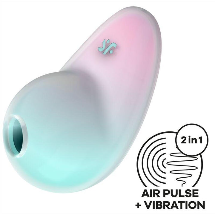 SATISFYER - PIXIE DUST BLUE AIR PLUSE STIMULATOR - INTIM SPACE Online Sexshop