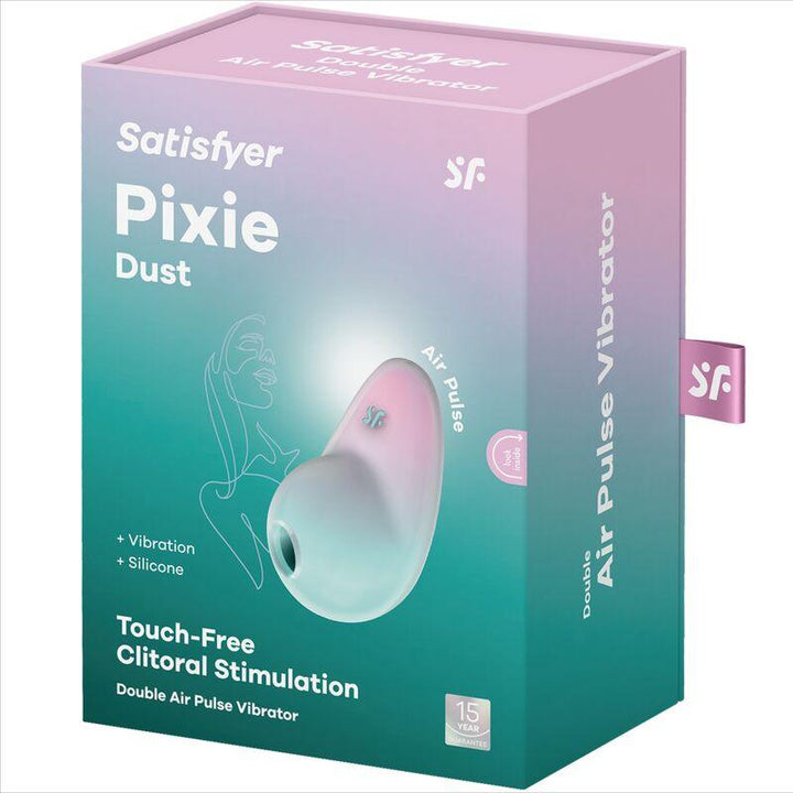 SATISFYER - PIXIE DUST BLUE AIR PLUSE STIMULATOR - INTIM SPACE Online Sexshop