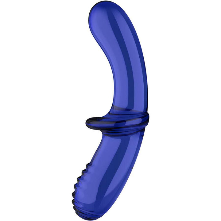 SATISFYER - DOPPEL KRISTALL DILDO BLAU - INTIM SPACE Online Sexshop