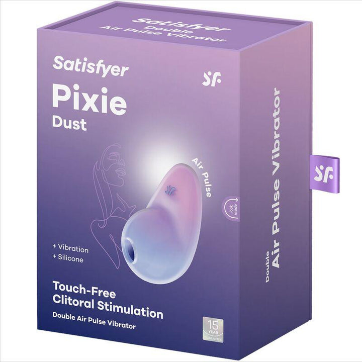 SATISFYER - PIXIE DUST LILAC AIR PLUSE STIMULATOR - INTIM SPACE Online Sexshop