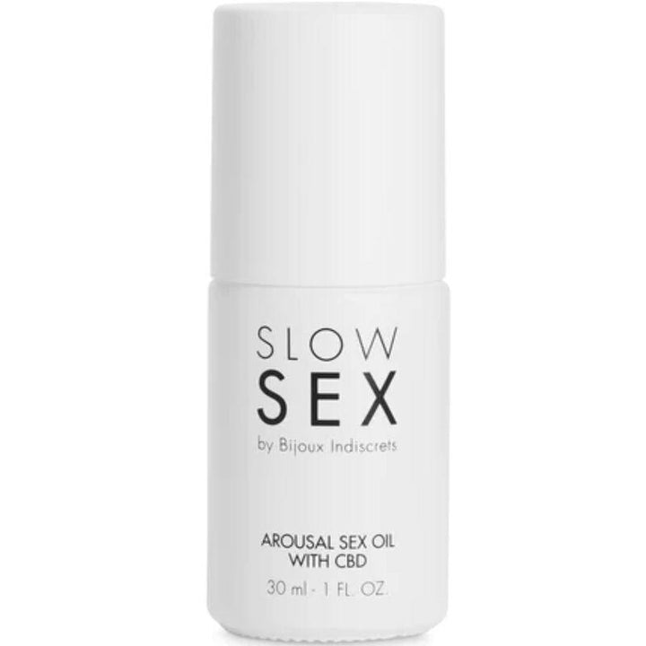 BIJOUX - SLOW SEX SEXUELLES MASSAGEÖL MIT CBD 30 ML - INTIM SPACE Online Sexshop