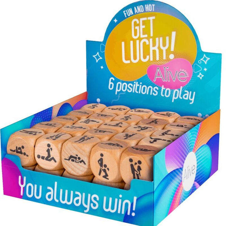 ALIVE - GET LUCKY DICE BOX - POSITIONEN 50 EINHEITEN - INTIM SPACE Online Sexshop