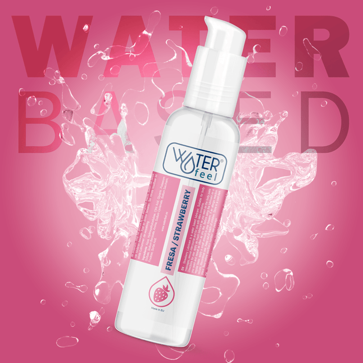 WATERFEEL - SCHMIERMITTEL AUF ERDBEERWASSERBASIS 175 ML - INTIM SPACE Online Sexshop