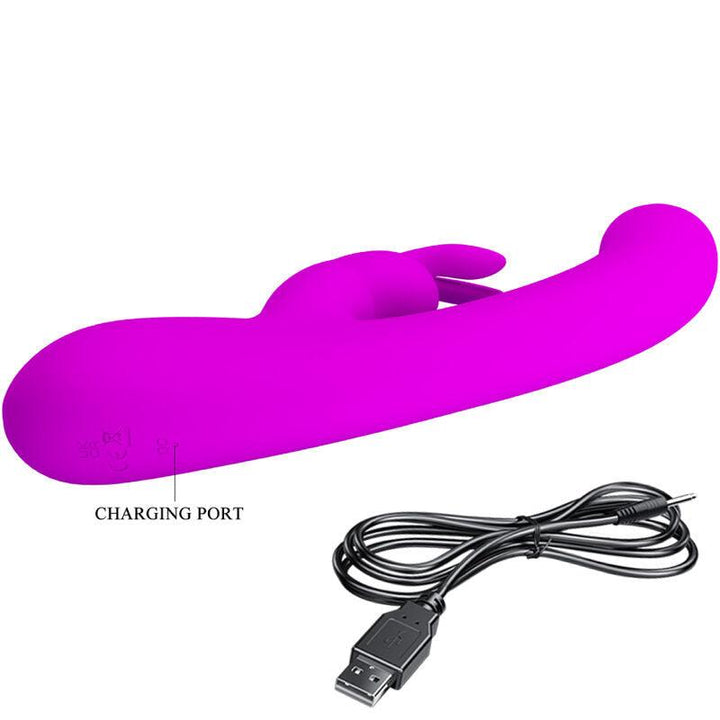 PRETTY LOVE - LAMAR RABBIT VIBRATOR - VIOLETTER G-SPOT - INTIM SPACE Online Sexshop