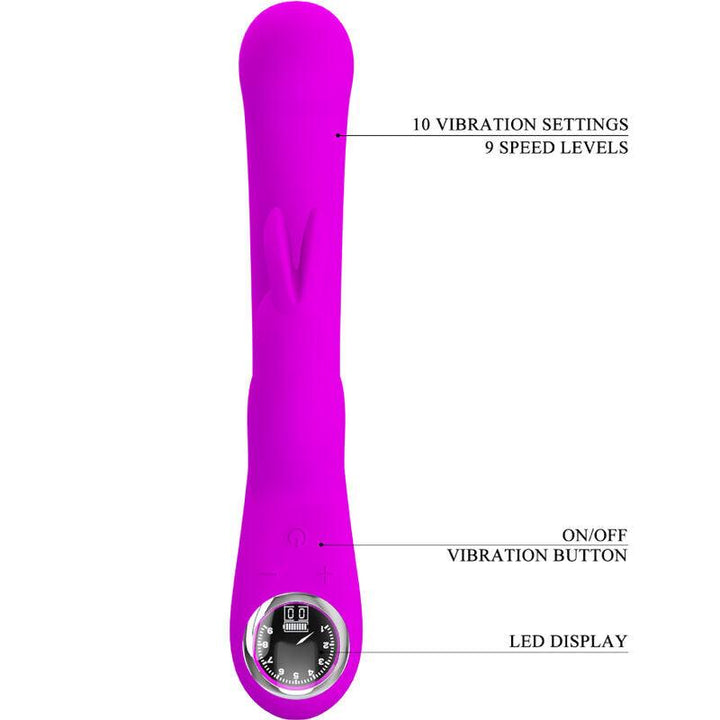 PRETTY LOVE - LAMAR RABBIT VIBRATOR - VIOLETTER G-SPOT - INTIM SPACE Online Sexshop