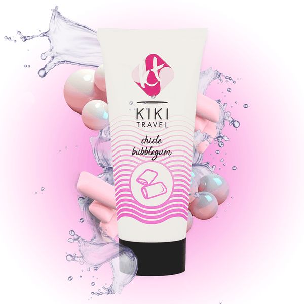 KIKÍ TRAVEL - STRAWBERRY GUM SCHMIERMITTEL 50 ML - INTIM SPACE Online Sexshop