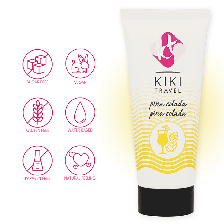 KIKÍ TRAVEL - PINA COLADA SCHMIERMITTEL 50 ML - INTIM SPACE Online Sexshop