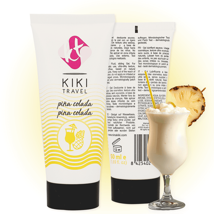 KIKÍ TRAVEL - PINA COLADA SCHMIERMITTEL 50 ML - INTIM SPACE Online Sexshop