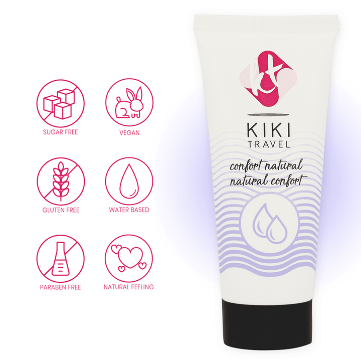 KIKÍ TRAVEL - CONFORT NATÜRLICHES SCHMIERMITTEL 50 ML - INTIM SPACE Online Sexshop