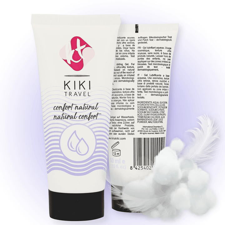 KIKÍ TRAVEL - CONFORT NATÜRLICHES SCHMIERMITTEL 50 ML - INTIM SPACE Online Sexshop