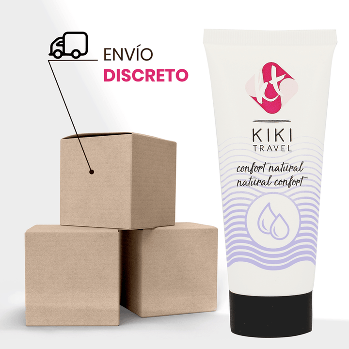 KIKÍ TRAVEL - CONFORT NATÜRLICHES SCHMIERMITTEL 50 ML - INTIM SPACE Online Sexshop