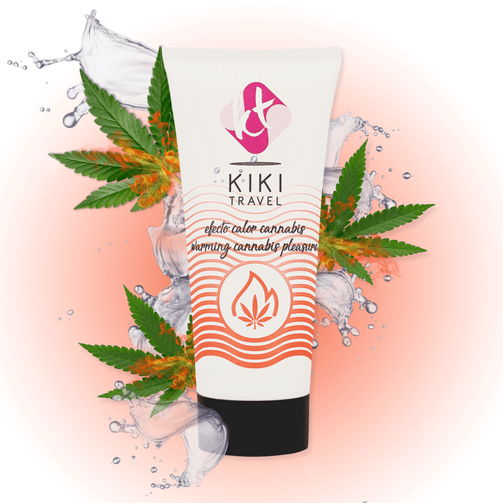 KIKÍ TRAVEL - CANNABIS HEISSES EFFEKT-SCHMIERMITTEL 50 ML - INTIM SPACE Online Sexshop