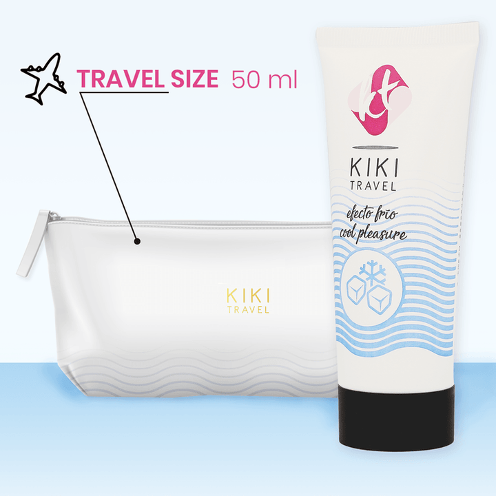 KIKÍ TRAVEL - SCHMIERMITTEL MIT KÜHLEFFEKT 50 ML - INTIM SPACE Online Sexshop