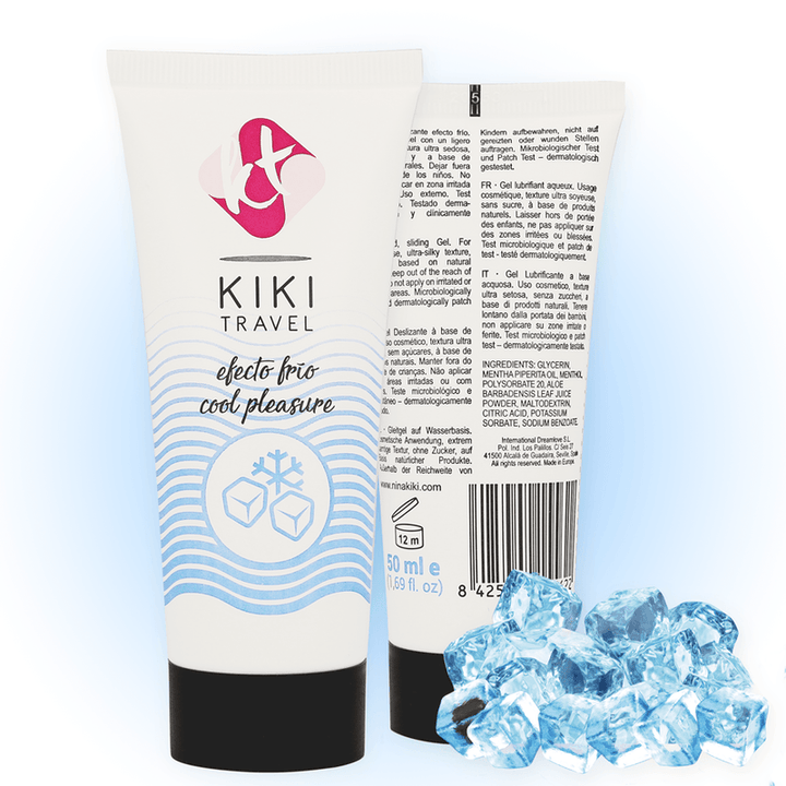 KIKÍ TRAVEL - SCHMIERMITTEL MIT KÜHLEFFEKT 50 ML - INTIM SPACE Online Sexshop