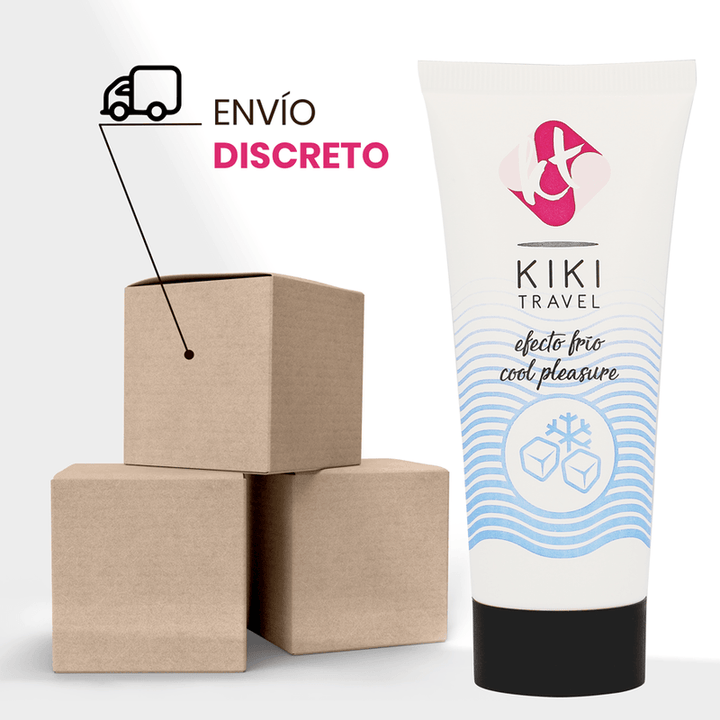 KIKÍ TRAVEL - SCHMIERMITTEL MIT KÜHLEFFEKT 50 ML - INTIM SPACE Online Sexshop