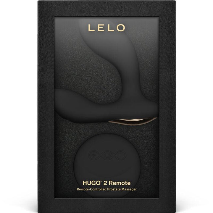 LELO - HUGO - PROSTATAMASSAGER MIT FERNBEDIENUNG SCHWARZ - INTIM SPACE Online Sexshop