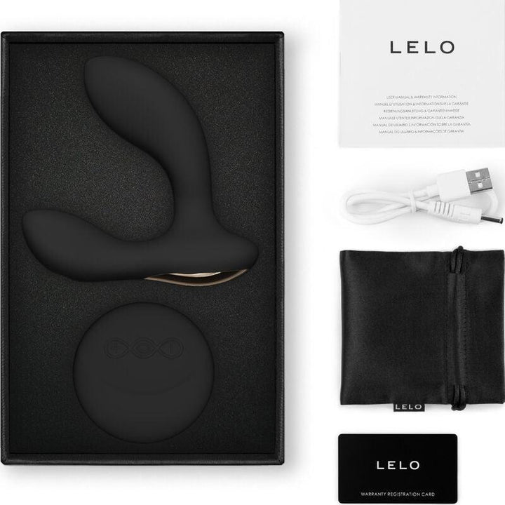 LELO - HUGO - PROSTATAMASSAGER MIT FERNBEDIENUNG SCHWARZ - INTIM SPACE Online Sexshop