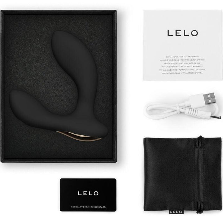 LELO - HUGO - SCHWARZES PROSTATAMASSAGER - INTIM SPACE Online Sexshop