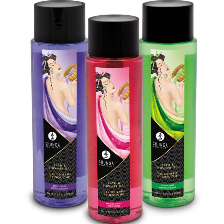 SHUNGA - BADE - DUSCHGEL SENSUAL MINT 370 ML - INTIM SPACE Online Sexshop