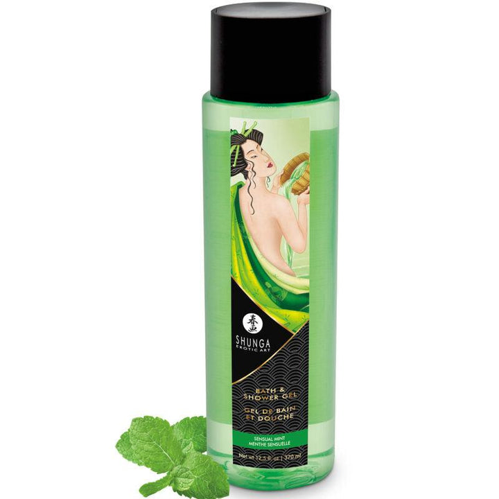 SHUNGA - BADE - DUSCHGEL SENSUAL MINT 370 ML - INTIM SPACE Online Sexshop