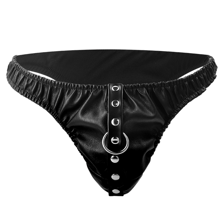 DARKNESS - SUBMISSION-TANGA MIT METALLKETTE - INTIM SPACE Online Sexshop